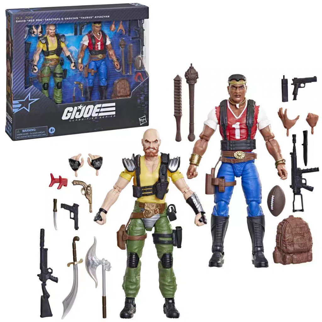 Hasbro GI Joe Classified Red Dog Taurus ฟิกเกอร์แบบประกบขนาด 6 นิ้ว