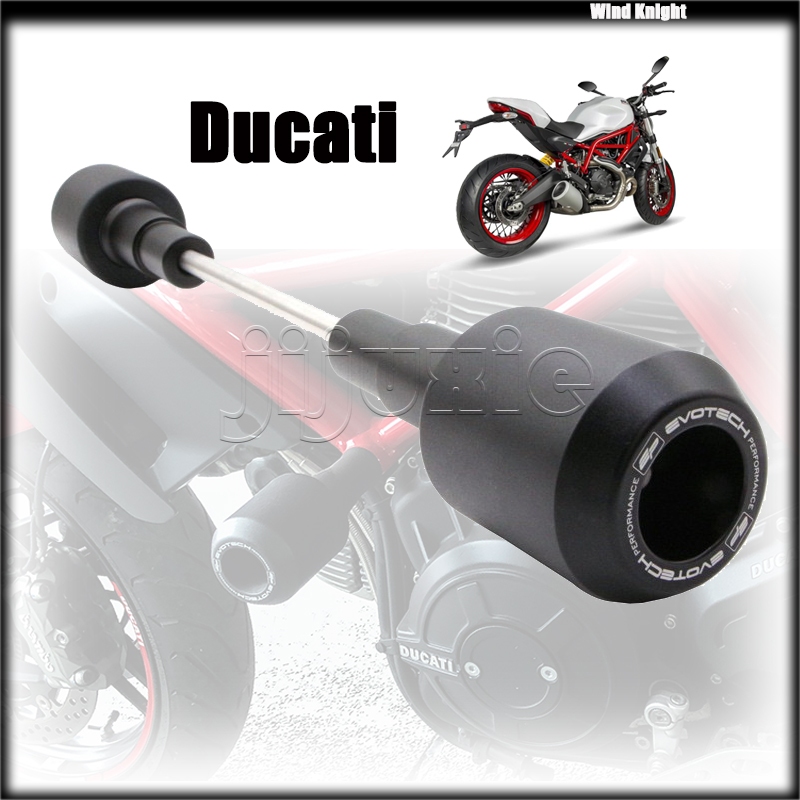 สําหรับ Ducati Monster 696 795 796 797 1100/S/EVO รถจักรยานยนต์อลูมิเนียม Slider รถ Body Drop ป้องกันกันชน EP Evotech