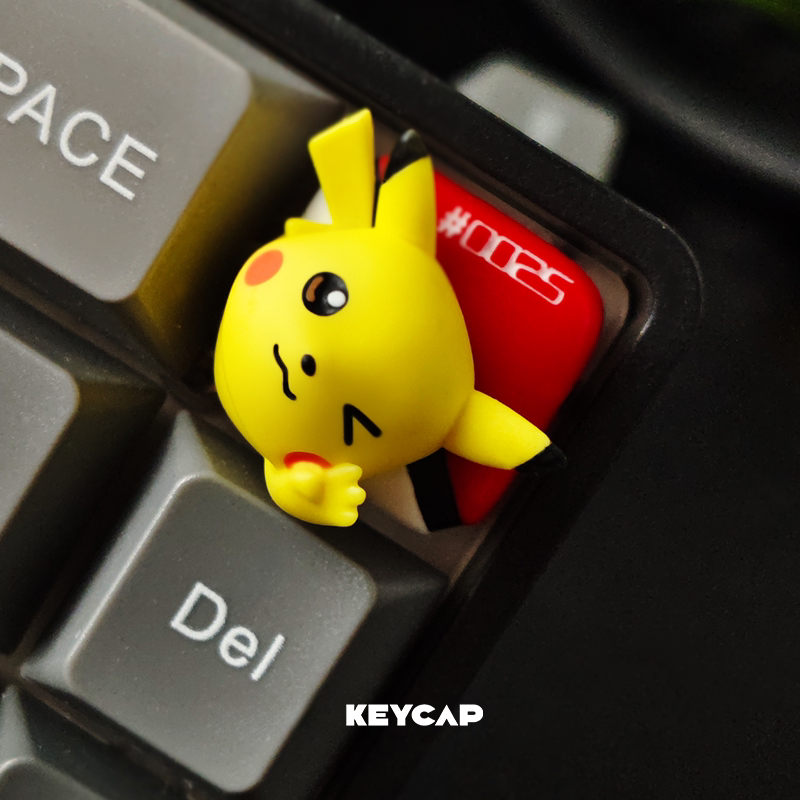 -LW- Pokémon Series Resin Keycaps ที่กําหนดเองคีย์บอร์ดแบบกลไก Keycaps HE คีย์บอร์ด Keycaps ส่วนบุคค