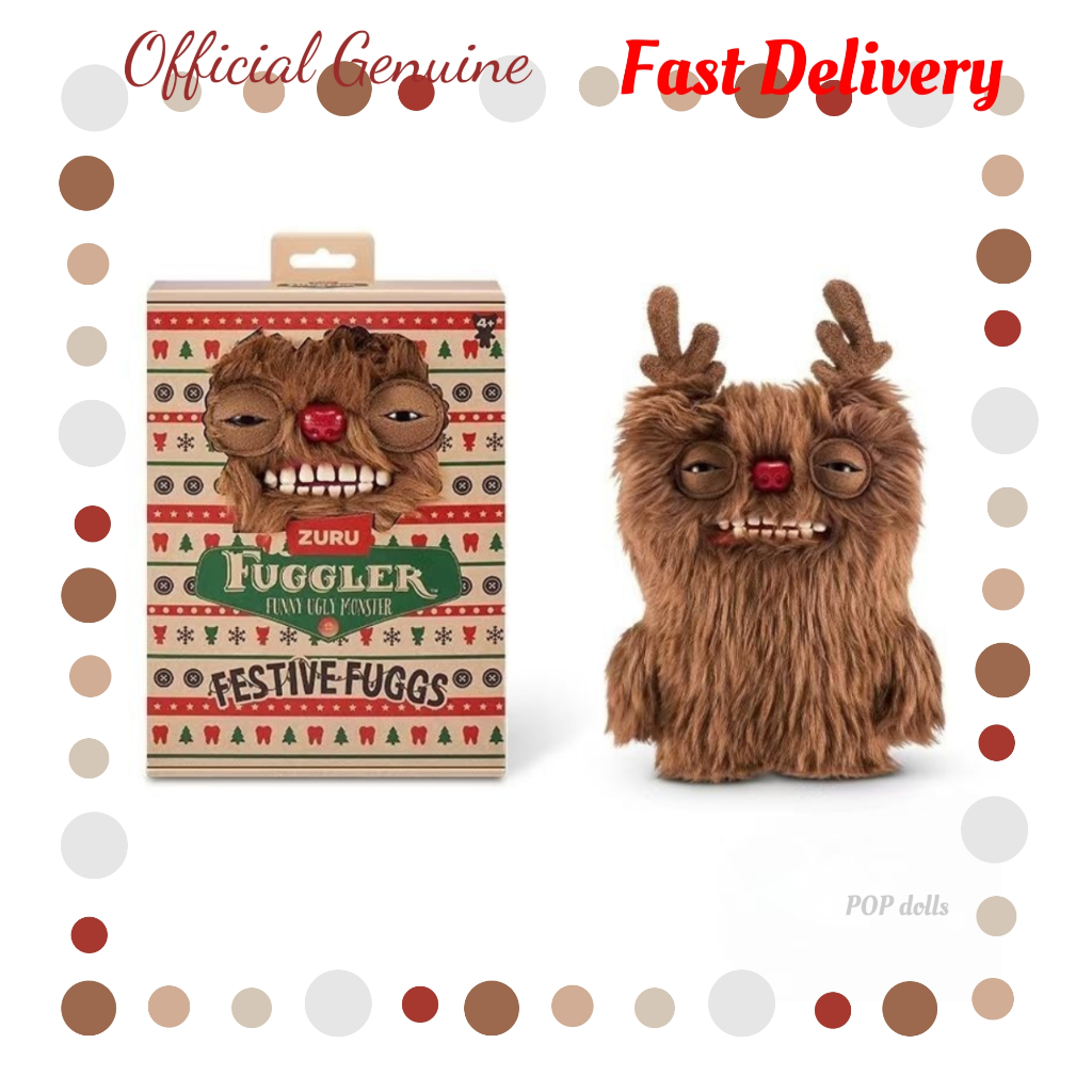 ของแท้ fugler Tooth Monster Festival Series ตุ๊กตาตุ๊กตาฟันน่าเกลียดมอนสเตอร์