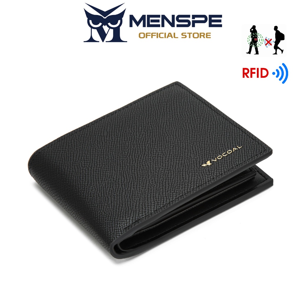 Menspe แฟชั่นกระเป๋าสตางค์สั้น RFID Anti Theft Brush Retro กระเป๋าสตางค์ธุรกิจกระเป๋าสตางค์ PU นุ่ม Multi-Card ตําแหน่งกระเป๋าสตางค์กระเป๋าเดินทางซิปกระเป๋าเหรียญ ID ผู้ถือบัตรเครดิต
