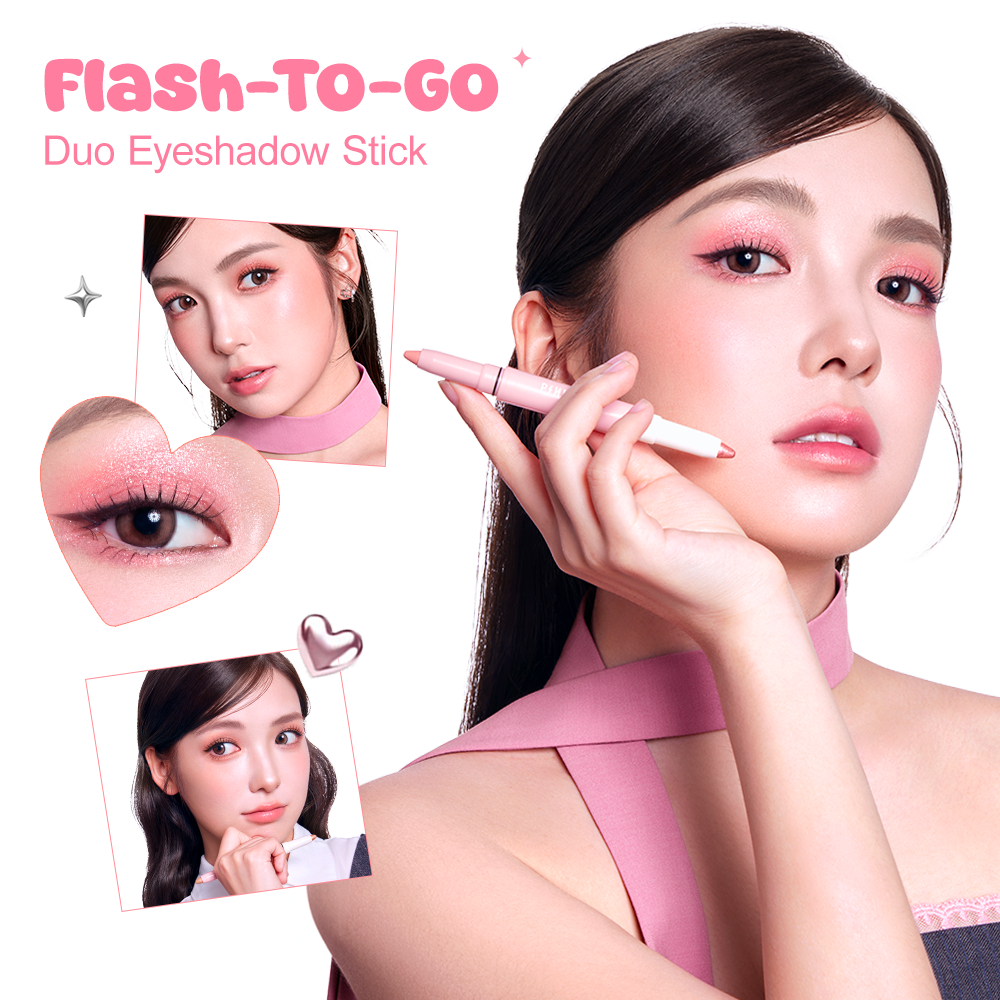 Pinkflash ستيك ظلال مزدوج Flash-To-Go مطفي ولامع — صورة 2