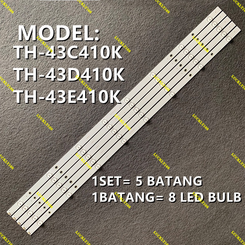 TH-43C410K / TH-43D410K / TH-43E410K PANASONIC 43 นิ้ว LED TV BACKLIGHT ( LAMPU TV ) 43" LG LED BACK