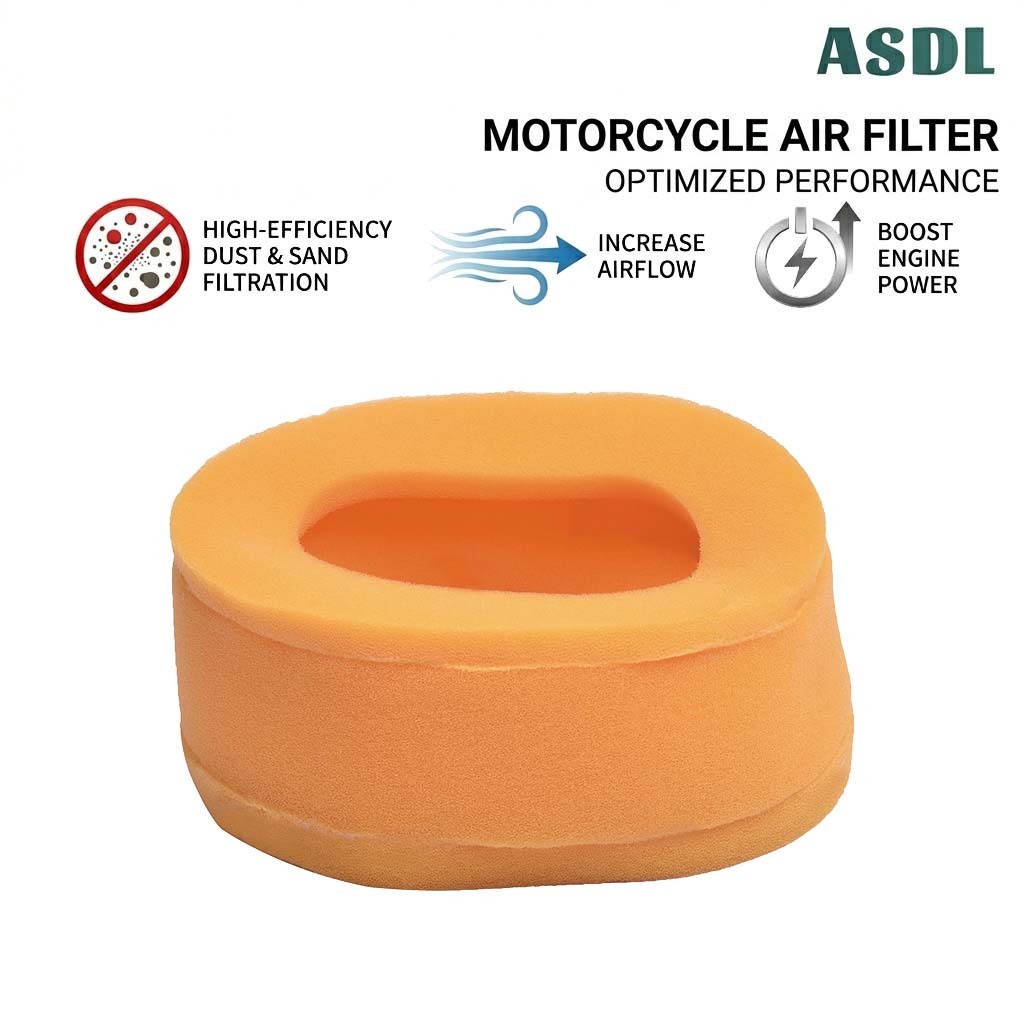 ASDL กรองอากาศฟองน้ํารถจักรยานยนต์สําหรับ SUZUKI DR200 อุปกรณ์เสริมรถจักรยานยนต์