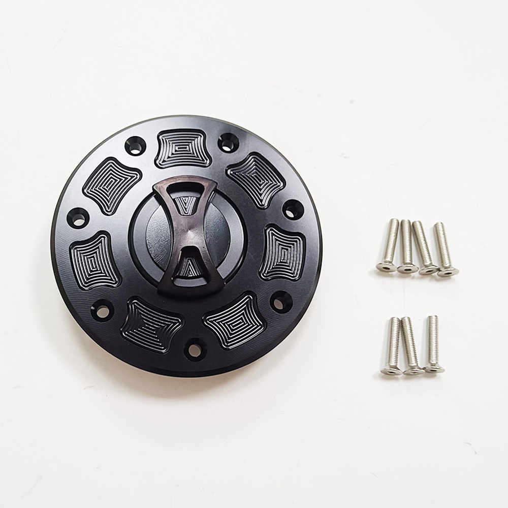 สําหรับ Kawasaki ZX6R ZX9R ZR7 ZZR 1100 600 ZRX 400 ZXR 750 รถจักรยานยนต์ถังน้ํามันเชื้อเพลิงฝาครอบถ