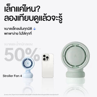 【สินค้าเข้าใหม่】JisuLife Stroller Fan 4 พัดลมหนีบสำหรับรถเข็นเด็ก ขนาดกะทัดรัด พกพาง่าย ชาร์จไฟได้ มาพร้อมหน้าจอ LED และไฟกลางคืน ดีไซน์ปลอดภัยสำหรับเด็ก ใช้งานได้ทั้งกลางแจ้งและบนโต๊ะ แบตเตอรี่ความจุ 5000mAh