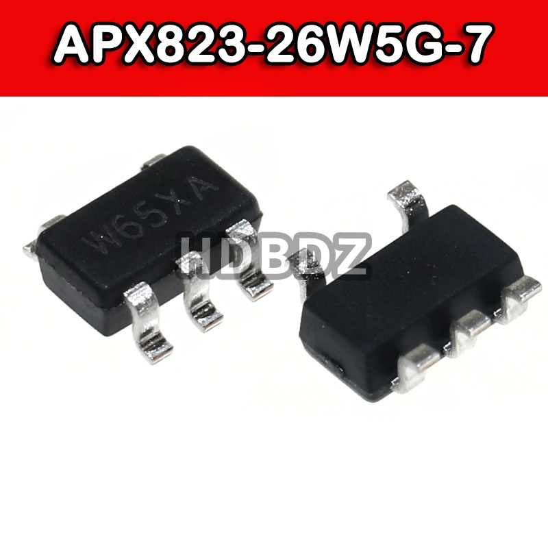 5~10PCS APX823-26W5G-7  SOT25-5  W6*** การตรวจสอบและรีเซ็ตชิป IC SMD