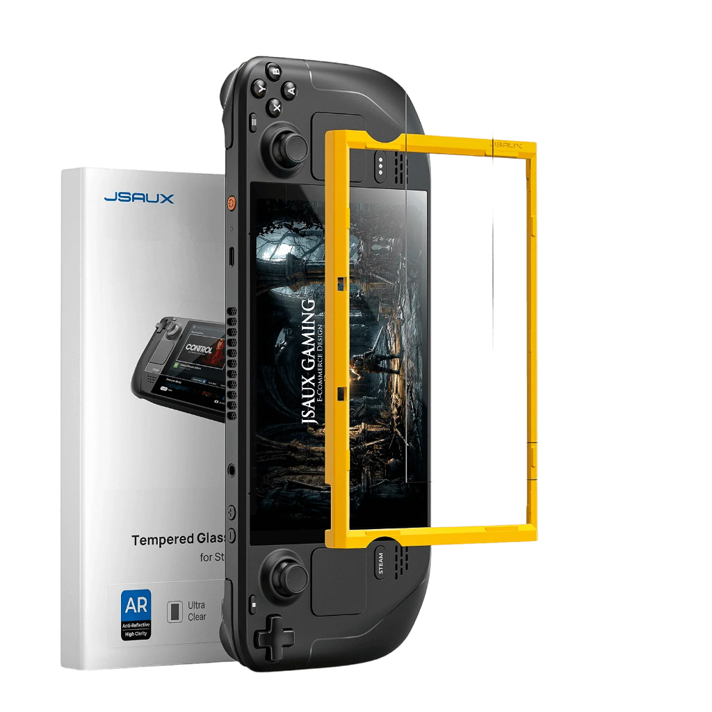 JSAUX Obsidian AR ป้องกันหน้าจอสําหรับ Steam Deck LCD และ OLED-GP0127