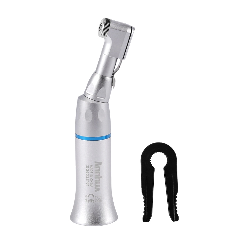 ปุ่มกด Handpiece ความเร็วต่ําทันตกรรม Handpiece มุมตรงกันข้ามประเภท Bur