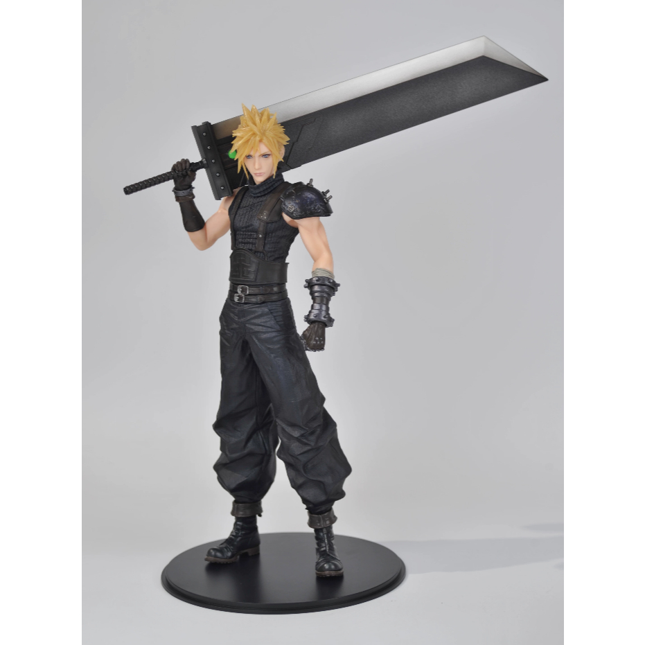 (ไม่มีกล่อง) STATIC ARTS Kai FF7 Cloud & Strive Remake Action Figure