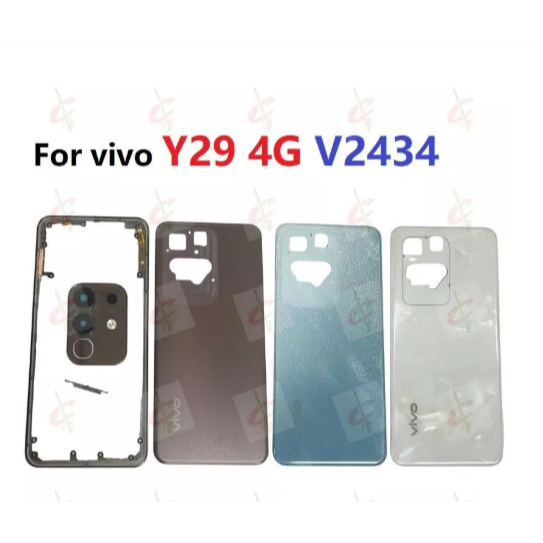 ฝาหลังสําหรับ vivo Y29 4G กรอบกลาง V2434