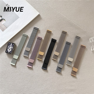 สายรัดสําหรับ Huawei Band 11 Pro/11 Milanese Metal Band สร้อยข้อมือสแตนเลส Huawei Band 11 Pro/11 Watchband