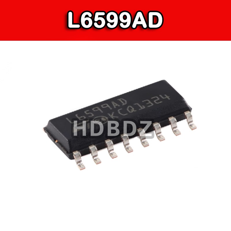 2~5PCS L6599AD SOP16  L6599ADTR ชิปตรวจสอบพลังงาน IC SMD
