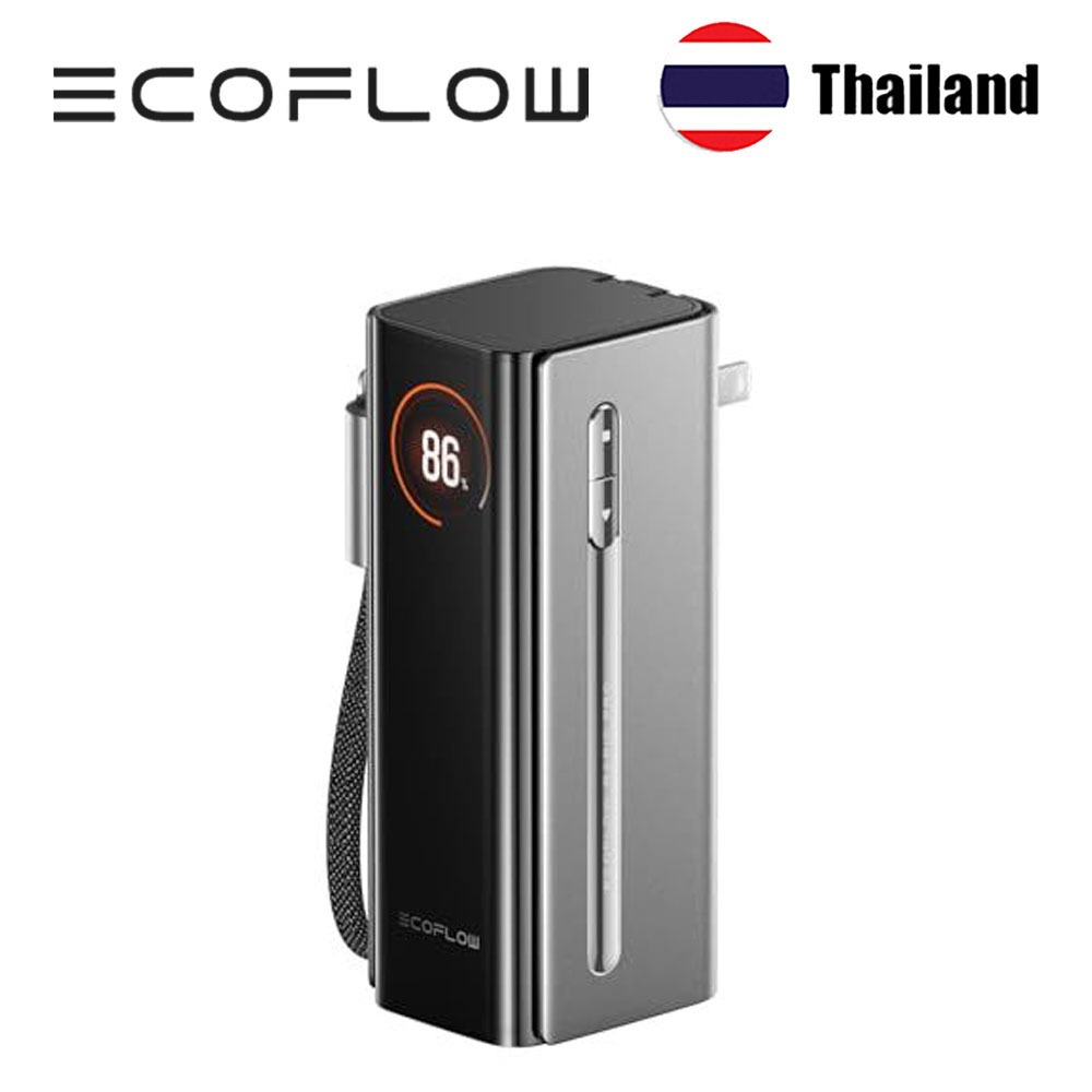 ECOFLOW RAPID Pro 67W 10000mAh Power Bank พร้อมปลั๊กในตัว