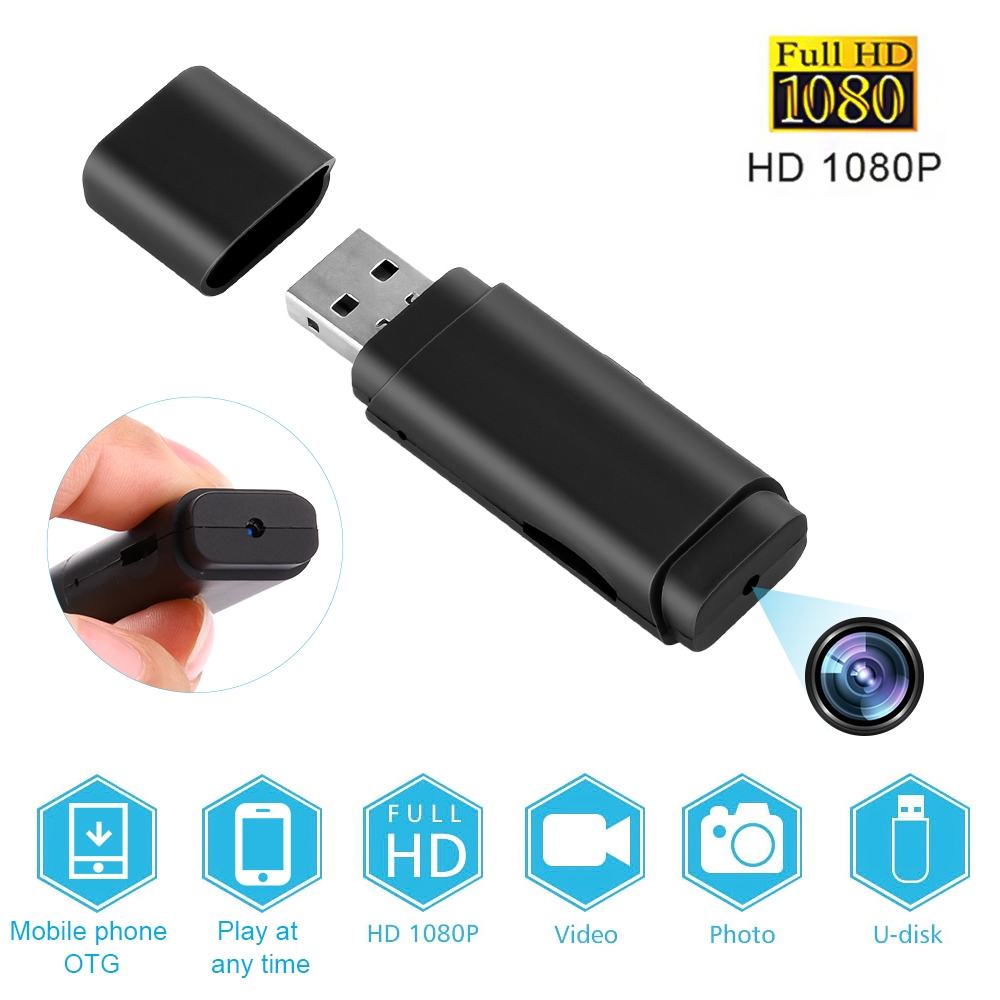 2026 ใหม่ 1080P HD Mini กล้องแบบพกพา USB บันทึกวิดีโอ Motion Detection Micro Audio