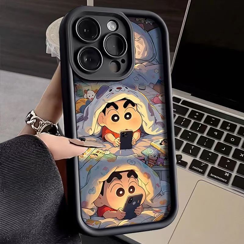 เคส Itel CITY 200 CITY 100 POWER 70 RS4 P65 P55 P55 Plus P55+ การ์ตูนอะนิเมะชินจัง