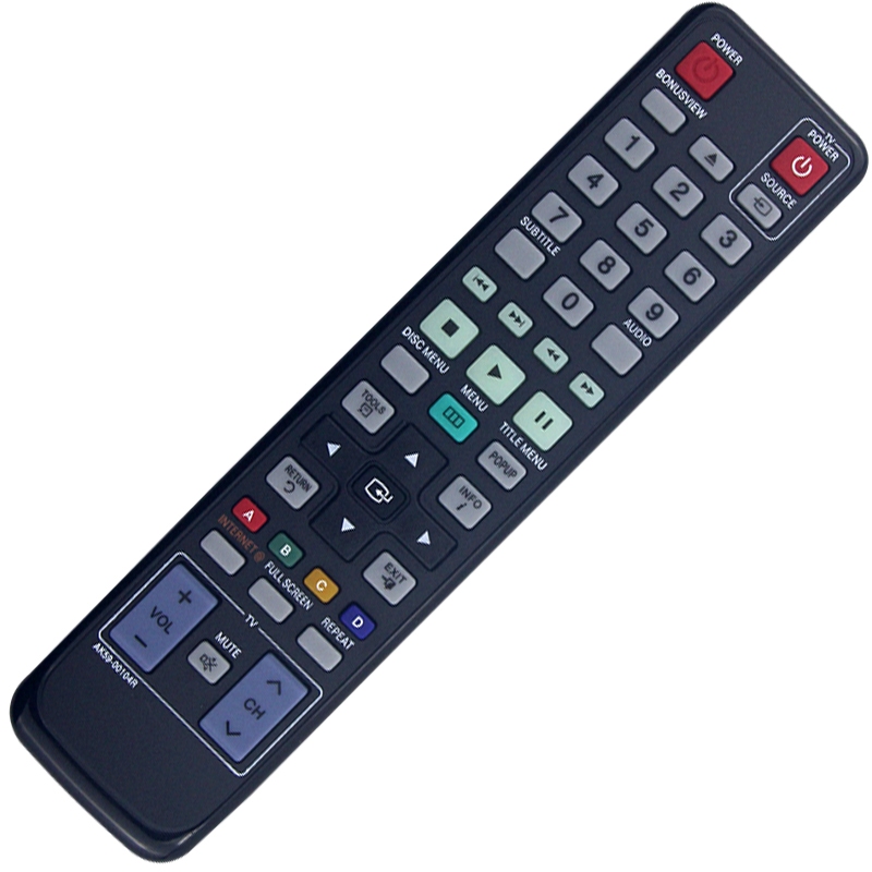 AK59-0014R รีโมทคอนโทรลเข้ากันได้กับทีวี Samsung BD-C5300 BD-D5490 BD-C5500C BD-D5700 BD-C6500 BD-C5