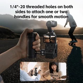 กรง SmallRig สําหรับ DJI Osmo Pocket 4 (Basic Edition)/รองรับ/รองรับได้/ชุดเคสซิลิโคน/รองรับเมาท์สําหรับ DJI Osmo Pocket 4 #6002/6003/6004/6007/6008/6005