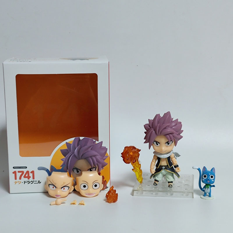 10 ซม.FAIRY TAIL 1741 # Etheri Natsu Dragneel END Action Figure ของเล่นคอลเลกชันตุ๊กตาคริสต์มาสของขว
