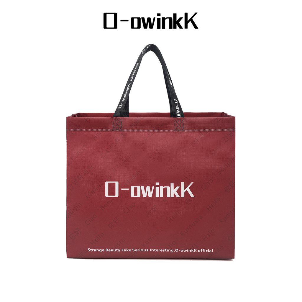 O-owinkK กระเป๋าถือของขวัญวัสดุกันฝุ่นสากลสําหรับเทศกาลวันเกิด