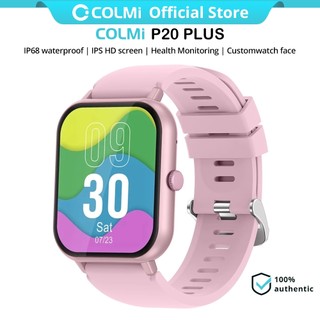 COLMI P20 PLUS SmartWatch Bluetooth Call IP68 Waterproof Heart Rate blood pressure Customize wallpaper Calculator