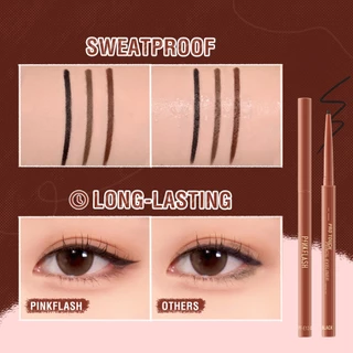 แฟลชสีชมพู #InfallibleLine Hyperfine Smooth Gel Eyeliner High Pigmented หลายสี Smudge-proof Breakup-proof กันน้ํายาวนาน PF-E13