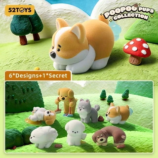 52TOYS PooPoo Pups Collection Series Blind Box Figure Toy