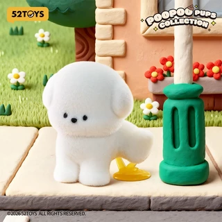 52TOYS PooPoo Pups Collection Series Blind Box Figure Toy