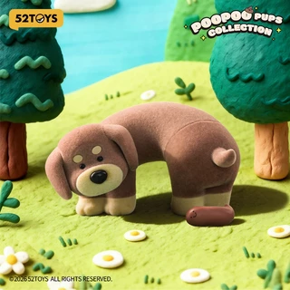 52TOYS PooPoo Pups Collection Series Blind Box Figure Toy