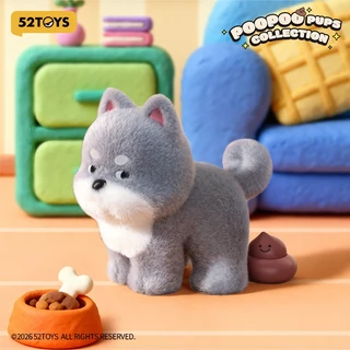 52TOYS PooPoo Pups Collection Series Blind Box Figure Toy
