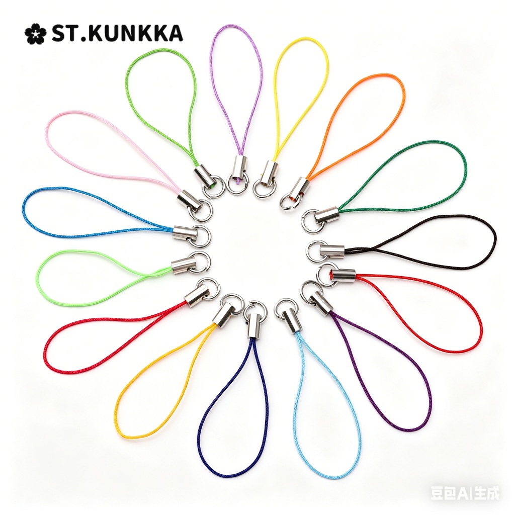 20-100 ชิ้น/แพ็ค Lanyard Strap พวงกุญแจสายไฟ กุญแจรถ cellphone lariat ผู้ถือพวงกุญแจ (สายโทรศัพท์) Lanyard Diy Accessory