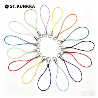 20-100 ชิ้น/แพ็ค Lanyard Strap พวงกุญแจสายไฟ กุญแจรถ cellphone lariat ผู้ถือพวงกุญแจ (สายโทรศัพท์) Lanyard Diy Accessory