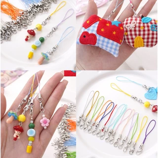 20-100 ชิ้น/แพ็ค Lanyard Strap พวงกุญแจสายไฟ กุญแจรถ cellphone lariat ผู้ถือพวงกุญแจ (สายโทรศัพท์) Lanyard Diy Accessory