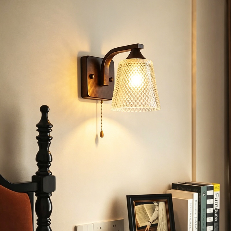 Onefire_Lighting โคมไฟห้องนอน โคมไฟติดผนัง ไฟติดผนัง ไฟติดห้อง ประหยัดไฟ E27