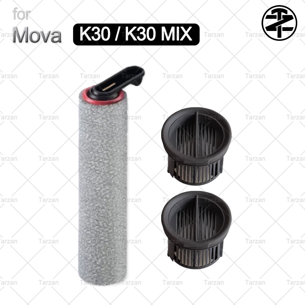 สําหรับอุปกรณ์เสริม Mova k30 / k30 Mix:แปรงหลัก,ตัวกรอง HEPA