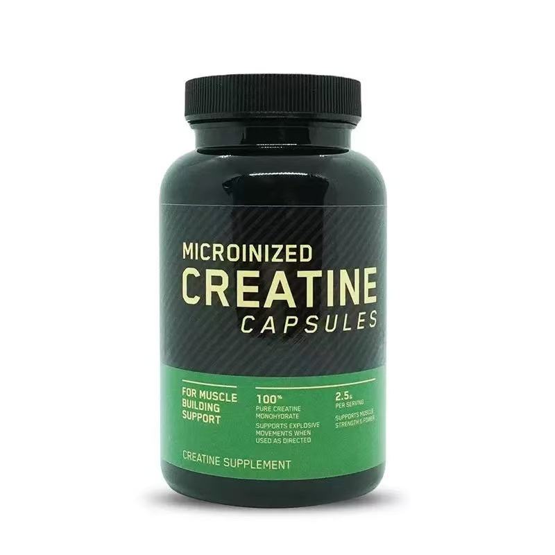 ขายดี Creatine Monohydrate Capsules 60 แคปซูล - Fitness Muscle Building Strength Enhancement and Accelerated Recovery