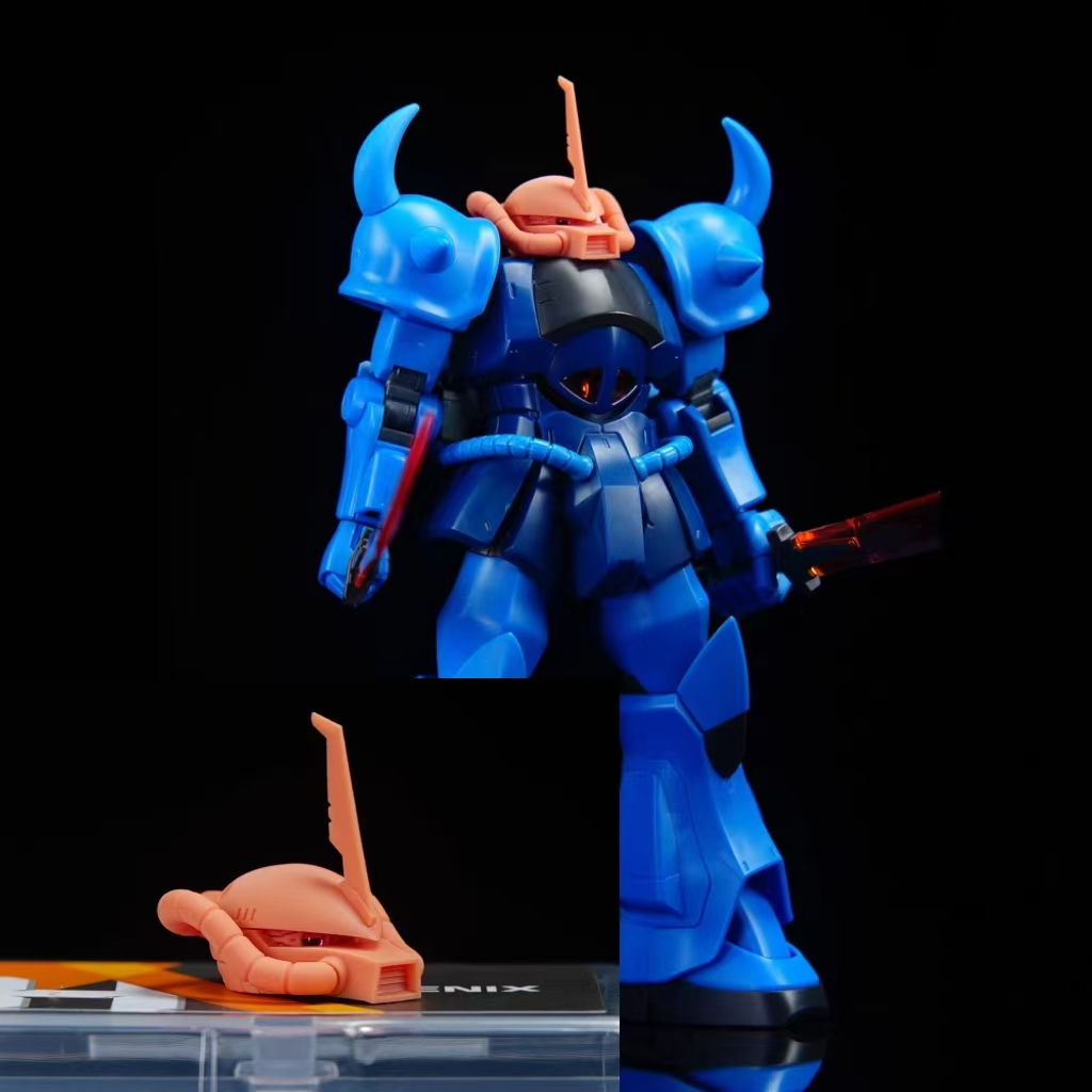 PHOENIX H-04 Universal Head Sculpt อะไหล่อัพเกรดสําหรับ HG 1/144 GTO Gouf / B3 Gouf / Gouf (ไม่รวมชุ
