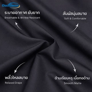 【4-8XL】กางเกงขายาวไซส์ใหญ่สำหรับผู้ชาย ทรงหลวม ขากางเกงตรง สวมใส่สบาย ผลิตจากผ้าไหมน้ำแข็ง