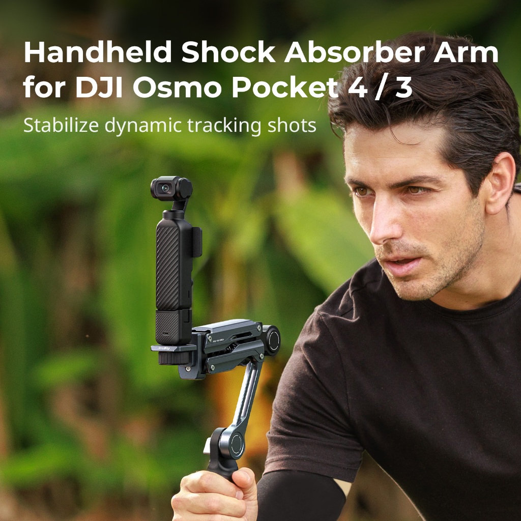 SmallRig รองรับโช้คอัพมือถือสําหรับ DJI Osmo Pocket 4 / Pocket 3, GoPro HERO13 Black,Insta360 X5 / X4 / X3#5508