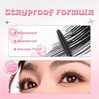 PINKFLASH Stayproof Volume Last Mascara กันน้ํา Sweatproof Smudge-proof PF-E37