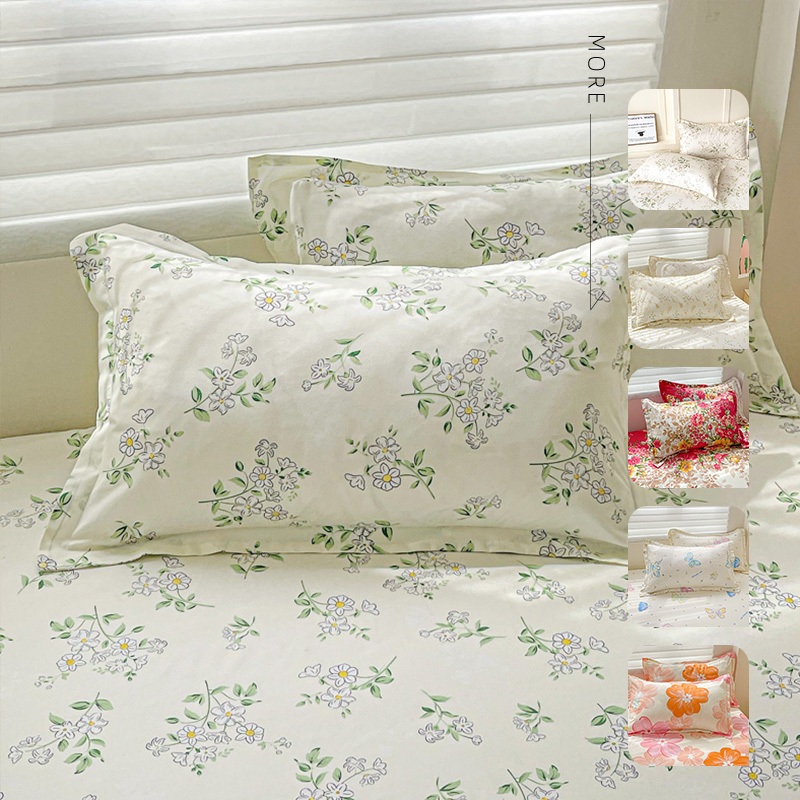 1ชิ้น ปลอกหมอน ดอกไม้พิมพ์หมอนปก18x28นิ้ว pillowcase