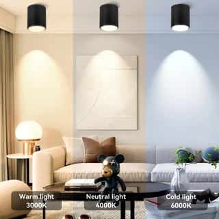 ไฟดาวน์ไลท์ ดาวน์ไลท์ LED E27 หลอดไฟ ไฟติดเพดาน 4นิ้ว 5นิ้ว ดาวน์ไลท์ติดลอย Downlight ไฟตกแต่ง โคมไ
