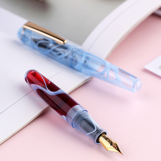 Last Maker Q2 Cute mini Resin Short Pen Handbook Fine Tip Portable Pocket Pen