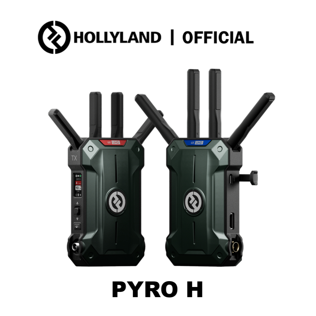 Hollyland PYRO ULTRA Wireless Video Transmission HDMI & SDI System 1 TX & Unlimited RX 4K60 UHD 22ms