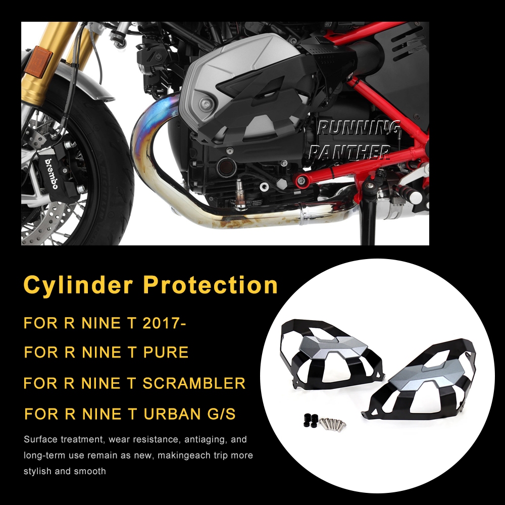 ใหม่รถจักรยานยนต์ Scrambler ฝาสูบ GUARD R9T เครื่องยนต์ GUARD สําหรับ BMW R NINE T 2017-/ PURE/ SCRA