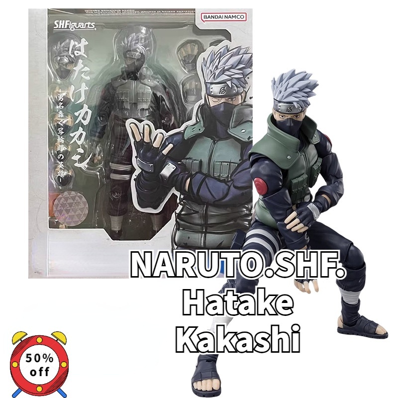 รูปนารูโตะ Shf SHFiguarts Hatake Kakashi The Hero Of Sharingan รุ่นพิเศษอะนิเมะ Action Figure