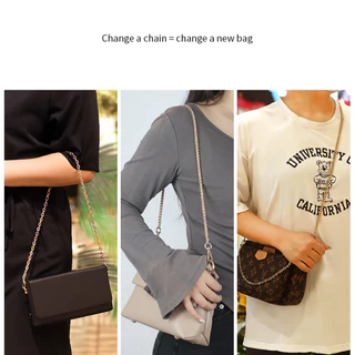 ห่วงโซ่กระเป๋า High-End โลหะใต้วงแขนสายคล้องไหล่หญิง Diagonal Messenger ฮาร์ดแวร์สําหรับกระเป๋า DIY อุปกรณ์เสริมแฟชั่น