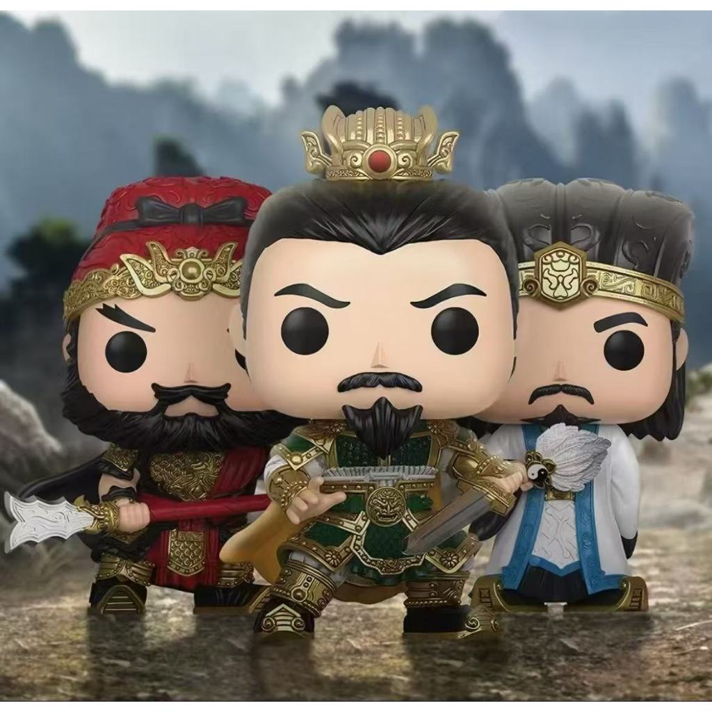 [สินค้าของแท้!จัดส่งภายใน 24 ชั่วโมง] POP Asia Romance of the Three Kingdoms Theme Series Master Seki Yu Seki Guan Lu Bu Zhao Yun ตุ๊กตาอินเทรนด์ตุ๊กตาทํามือตกแต่งของขวัญตกแต่ง