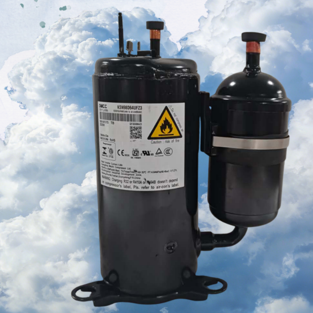 GMCC KSN98D Series อินเวอร์เตอร์เครื่องปรับอากาศคอมเพรสเซอร์, KSN98D22UFZ KSN98D32UEZ KSN98D64UFZ3, High-Efiic DC Rotary Compressorical & Commercial AC