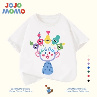 【ส่งในวันเดียวกัน】เสื้อยืดเด็ก เสื้อยืดครอบครัว ลายการ์ตูนน่ารัก ระบายอากาศดี ใส่สบาย สำหรับเด็ก 1-13 ปี แบบ Unisex